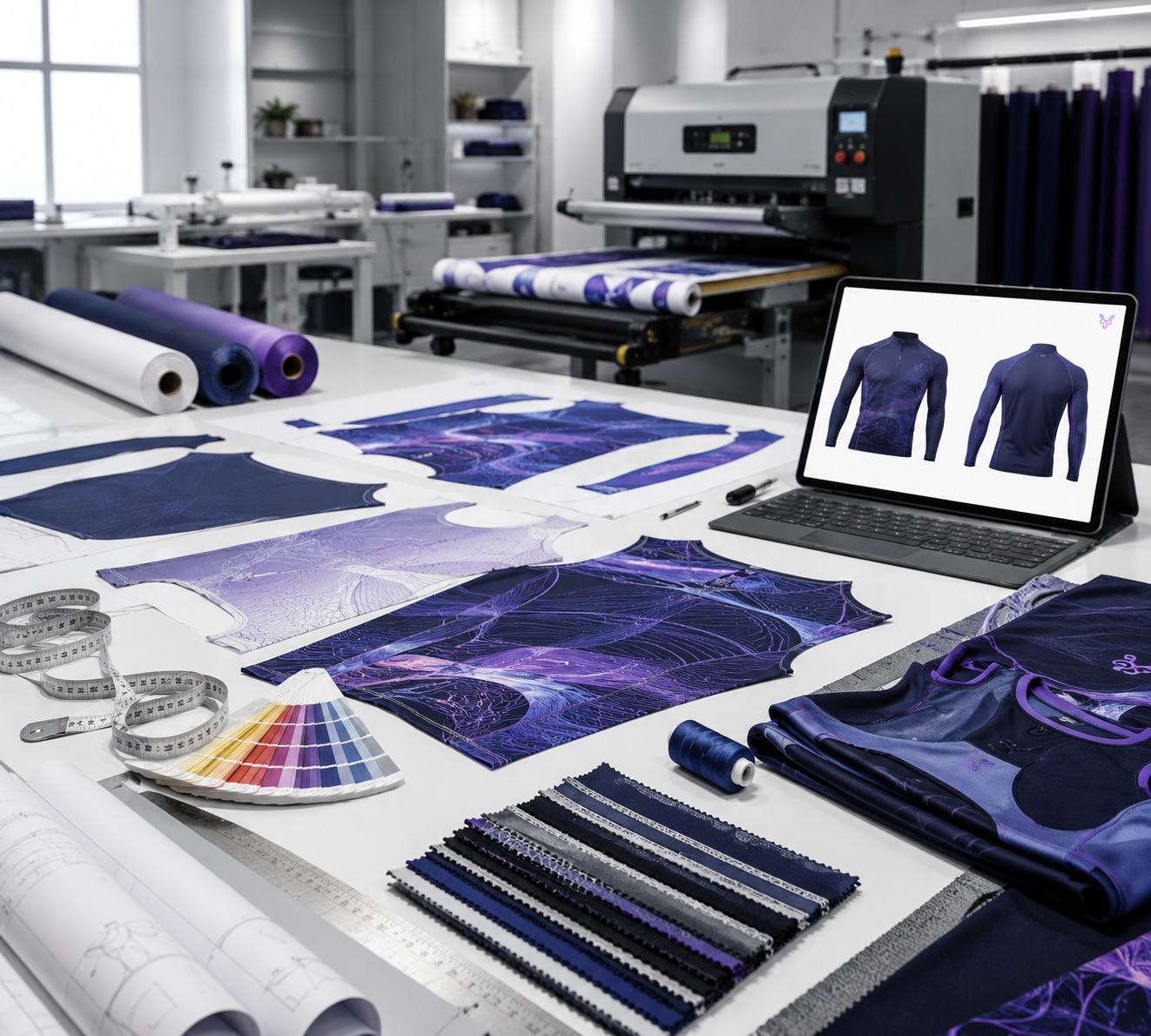 Custom Rash Guards Sublimation Printing and Design Lab