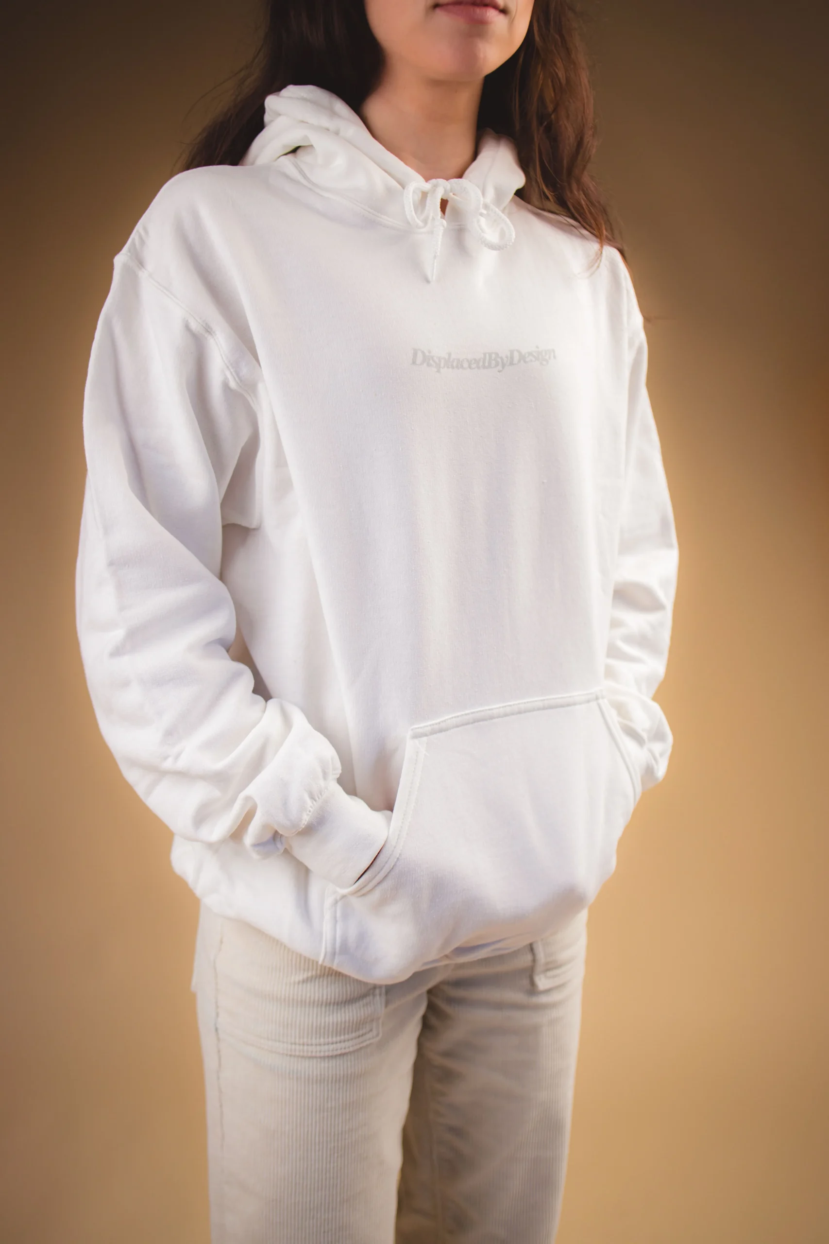 Heavyweight boxy hoodie with a structured body and substantial hood