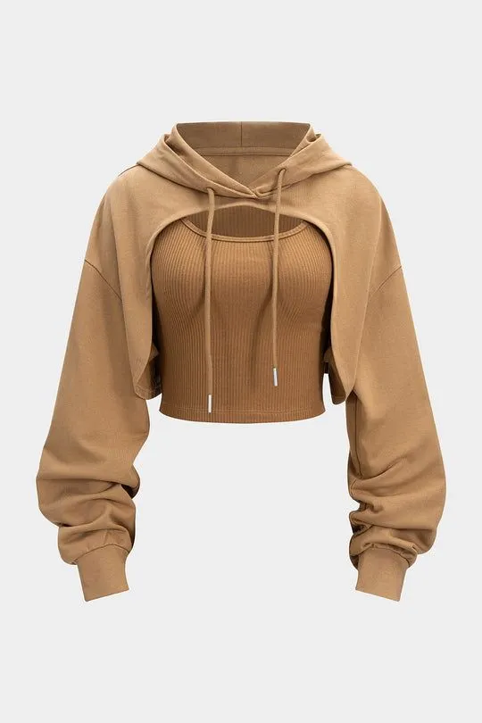 Custom private label hoodies developed to complement a sweatshirt collection