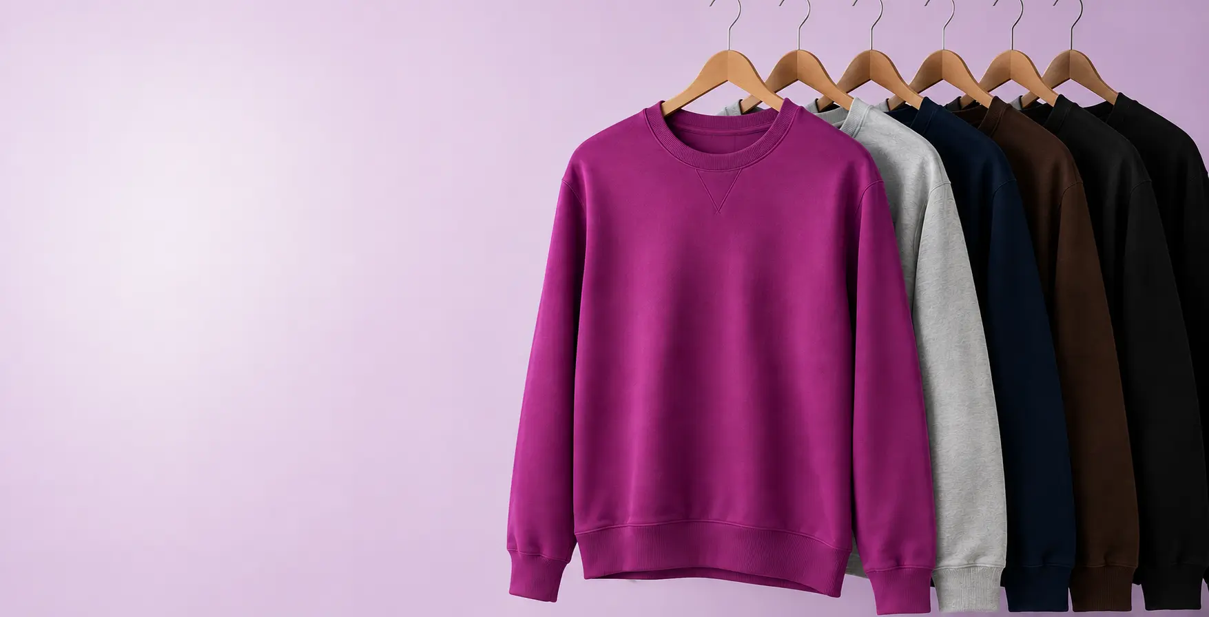 Custom heavyweight sweatshirts for winter
