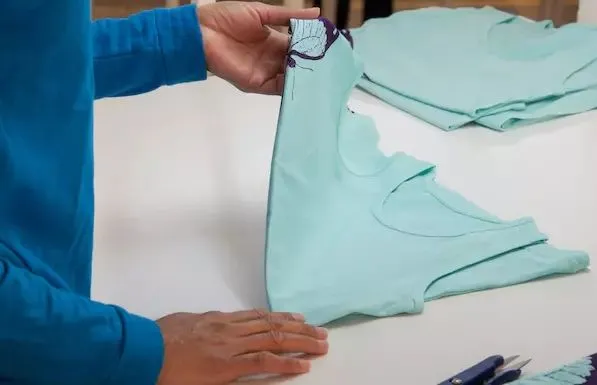 Quality inspection during garment manufacturing at Velzio Apparel