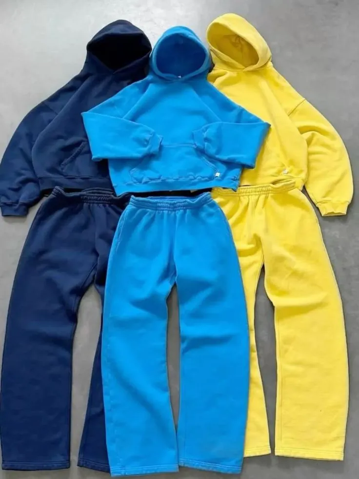 Custom tracksuit sample from Velzio Apparel, a garment manufacturing factory in Sialkot for activewear, sportswear and swimwear